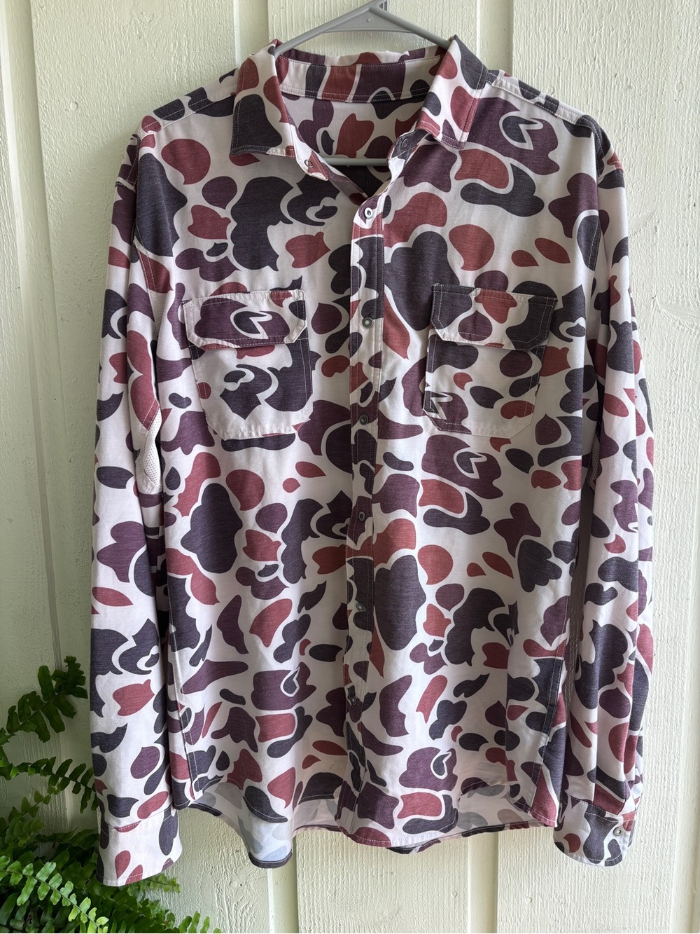 Two Dove Outdoor Camp Button Down Shirt